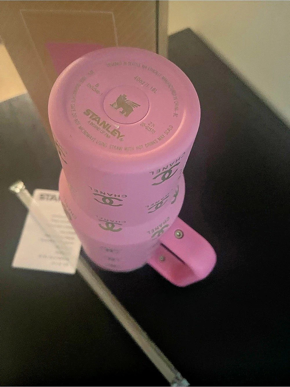 Stanley Quencher H2.0 FlowState Tumbler Pink NWT - Picture 3 of 3